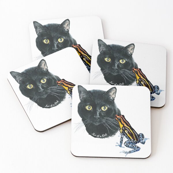 Item preview, Cat and Frog - Two of a Kind designed and sold by DzineVine.