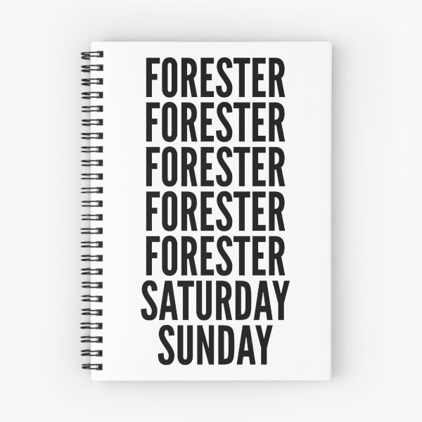 Item preview, Forester funny workweek for Foresters designed and sold by SVPOD.