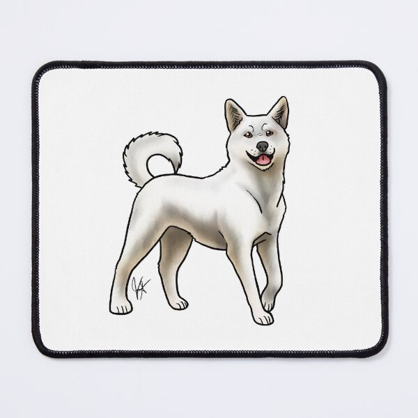 Item preview, Korean Jindo - White designed and sold by Jennifer Stolzer.
