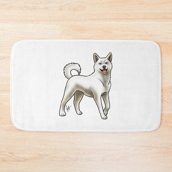 Item preview, Korean Jindo - White designed and sold by Jennifer Stolzer.