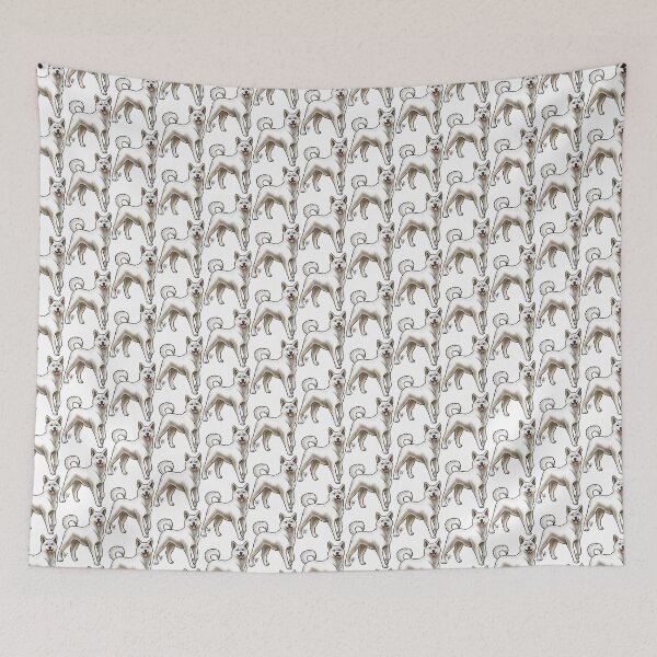 Item preview, Korean Jindo - White designed and sold by Jennifer Stolzer.