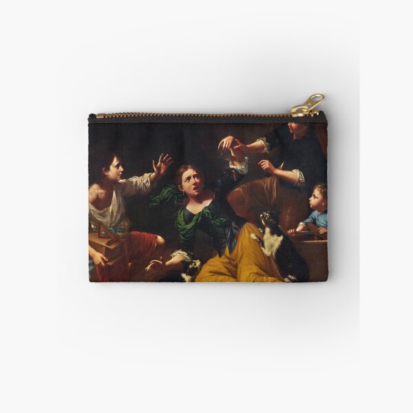 Item preview, Children Playing with Cats and a Mouse | Master of the Armenti | 1670 Wholesome Art designed and sold by CJET.