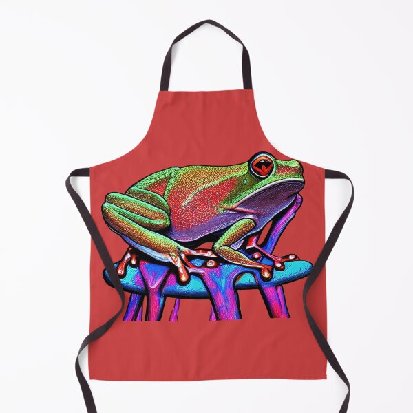 Item preview, Colorful Frog - Rainforest Jungle Frog designed and sold by artayki.