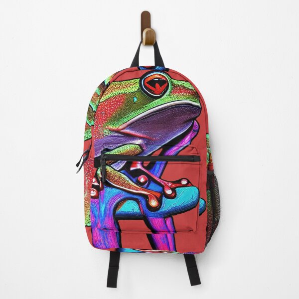Item preview, Colorful Frog - Rainforest Jungle Frog designed and sold by artayki.