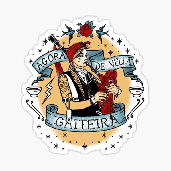 Gaiteira- Galicia Pegatina