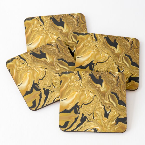 Item preview, Liquid gold & Black designed and sold by KammyArt.