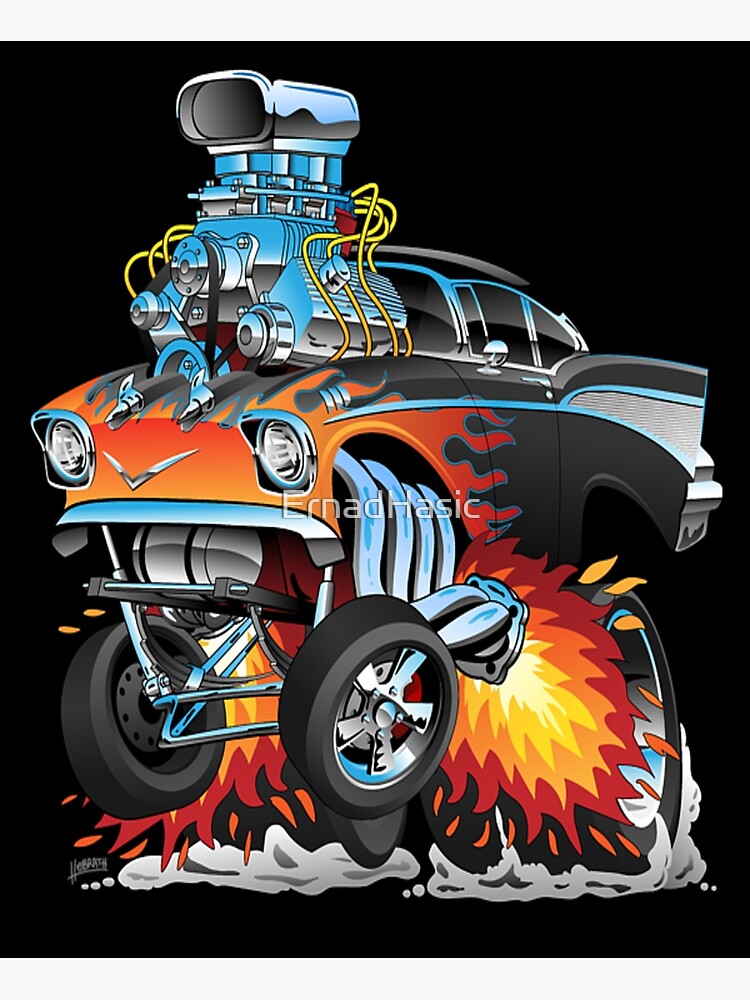 Hot Rod Poster For Sale By Ernadhasic Redbubble 4468