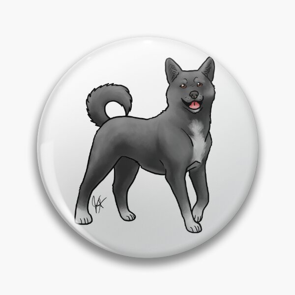 Item preview, Korean Jindo - Black designed and sold by Jennifer Stolzer.