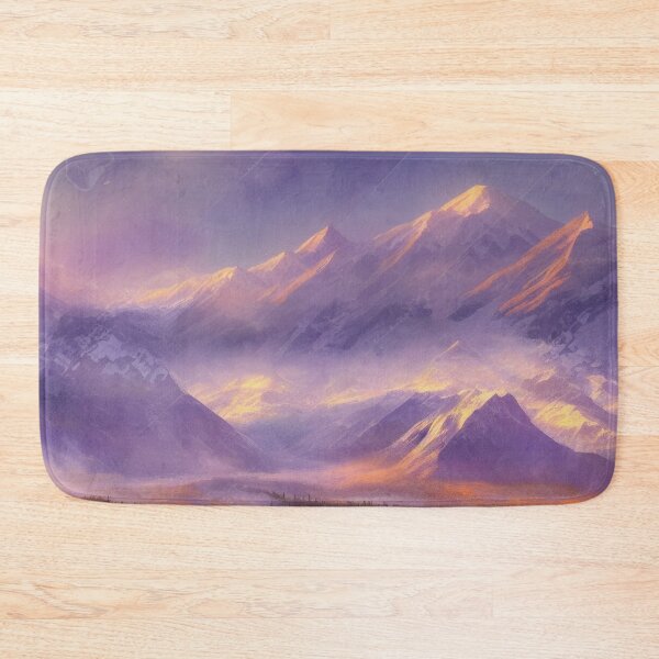Item preview, Denali National Park Ethereal digital painting with Dramatic Coloring 1 designed and sold by DiatomDesigns.