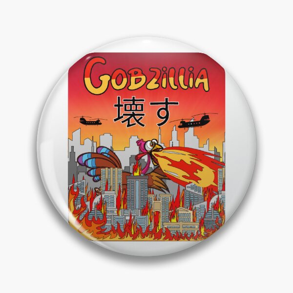 Item preview, Thanksgiving Turkey Monster Gobzillia designed and sold by GarnersDesigns.