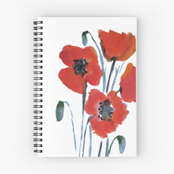 Artikelvorschau, Mohnblumen entworfen und verkauft von Maria Kassó.