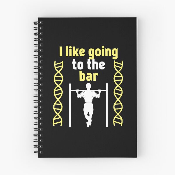 Item preview, I Like Going To The Bar : Fitness Calisthenics Pull Up Bar designed and sold by EnzoVectorism.