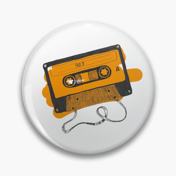 Item preview, Orange Cassette tape 90's hits designed and sold by Yulia mozes.