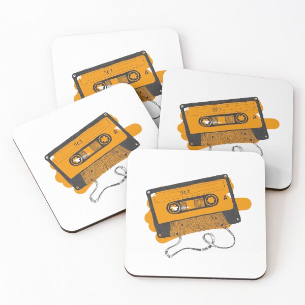 Item preview, Orange Cassette tape 90's hits designed and sold by Yulia mozes.