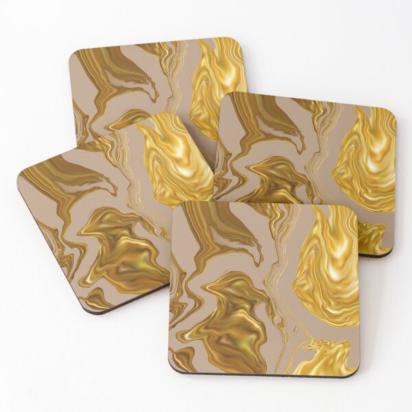 Item preview, Liquid gold & beige  designed and sold by KammyArt.