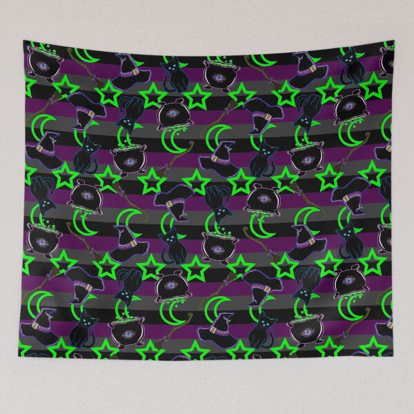 Item preview, Witchy Halloween spooky pattern 2 designed and sold by Artimas.
