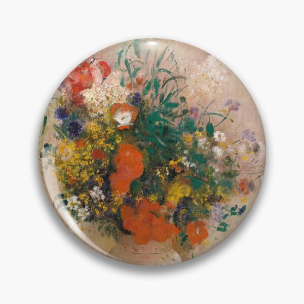 Item preview, Vase of Flowers Artwork by Odilon Redon designed and sold by BeaconMarketing.