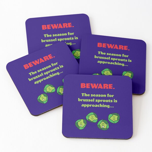 Item preview, Beware. The Season For Brussel Sprouts Is Approaching... designed and sold by Sketchypenface.