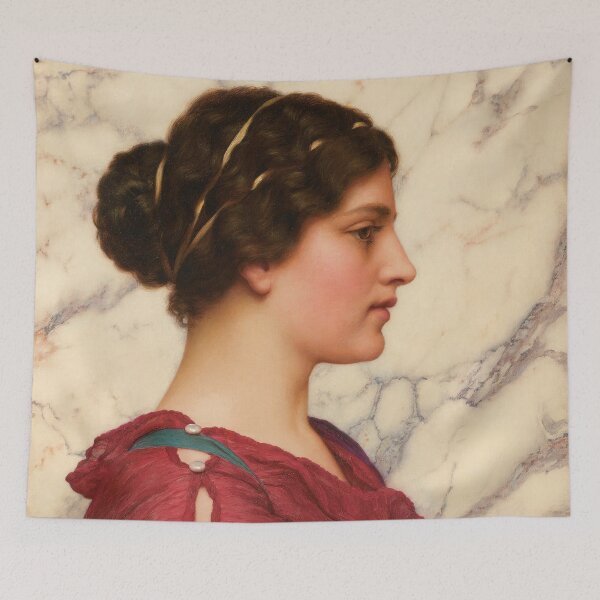Item preview, Clelia | John William Godward | 1913 Aesthetic Art designed and sold by CJET.
