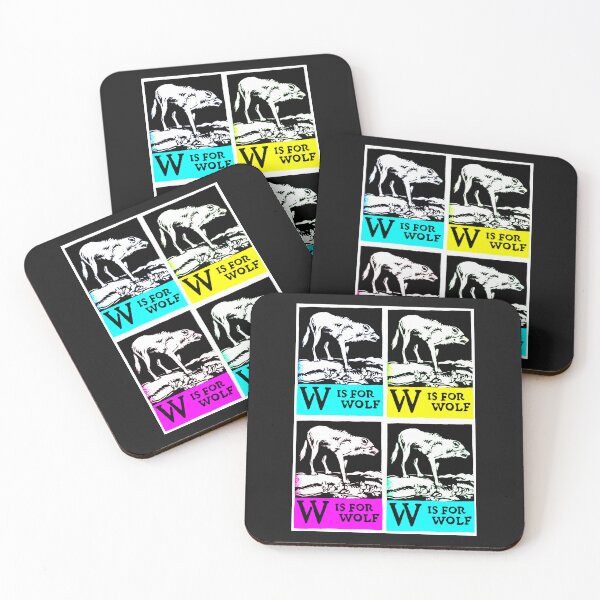 Item preview, "W is for wolf" multi print designed and sold by LaylaEvans1.