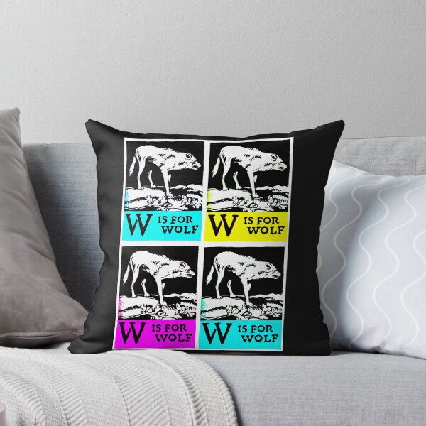Item preview, "W is for wolf" multi print designed and sold by LaylaEvans1.
