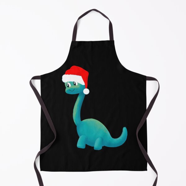 Item preview, Copy of Cute Dinosaur wearing Santa Hat Sticker - dino with white background designed and sold by FlippinTurtles.