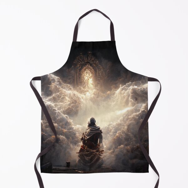 Item preview, Ancient God Zeus meditating in cloud temple No1 designed and sold by angelisart.