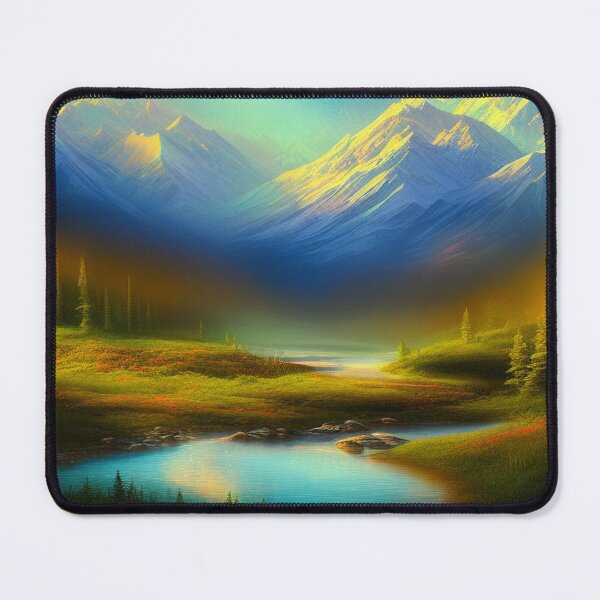 Item preview, Denali National Park Ethereal digital painting with Dramatic Coloring 3 designed and sold by DiatomDesigns.