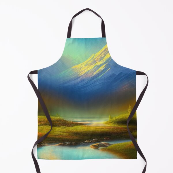 Item preview, Denali National Park Ethereal digital painting with Dramatic Coloring 3 designed and sold by DiatomDesigns.