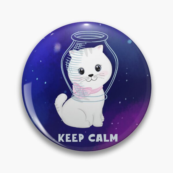 Item preview, Keep Calm Kitty V2 designed and sold by The Love Quill.