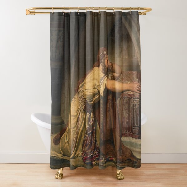 Item preview, Clotilde at the Tomb of Her Grandchildren | Lawrence Alma-Tadema | 1858 History Art designed and sold by CJET.