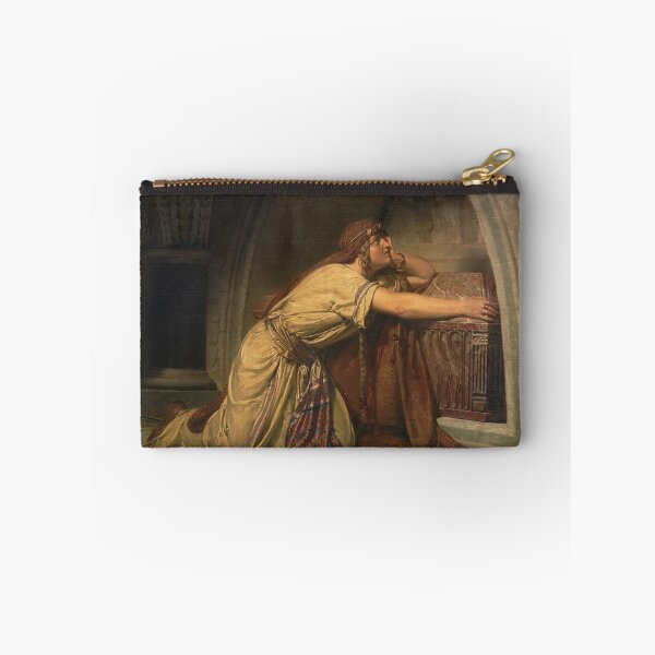 Item preview, Clotilde at the Tomb of Her Grandchildren | Lawrence Alma-Tadema | 1858 History Art designed and sold by CJET.