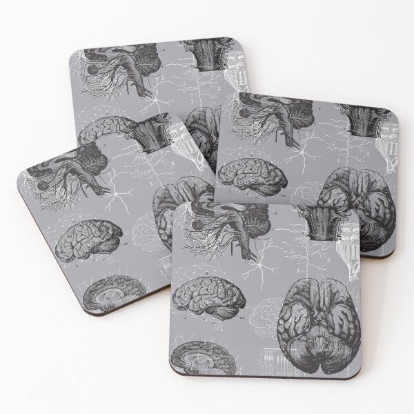 Item preview, Vintage human brain anatomy  designed and sold by Preslava Genova.