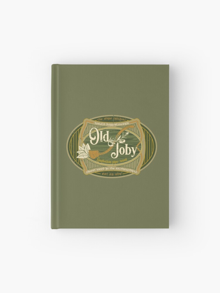 Old Toby's Pipe-weed - Lord of the Rings Hardcover Journal by Vryla