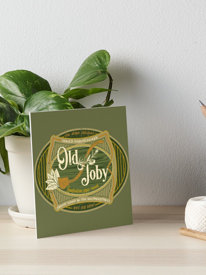 Old Toby's Pipe-weed - Lord of the Rings Hardcover Journal by Vryla