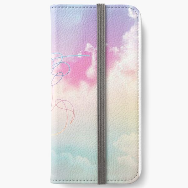 Love Yourself Her Pastel Clouds BTS Bangtan Kpop Merch iPhone Wallet