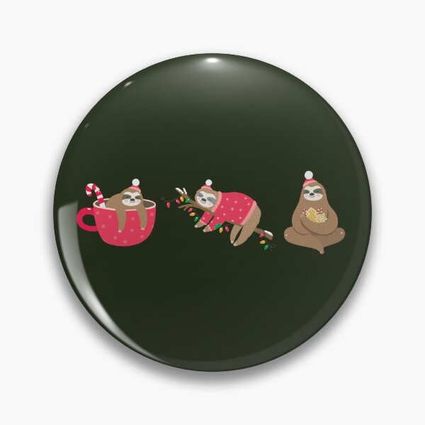 Item preview, Fun Christmas Sloth Trio Design  designed and sold by SpEnMa-Holidays.