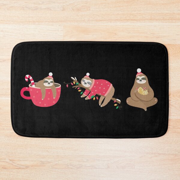 Item preview, Fun Christmas Sloth Trio Design  designed and sold by SpEnMa-Holidays.
