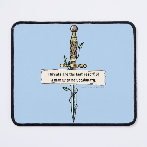 Item preview, threats designed and sold by BeeOfThePeople.