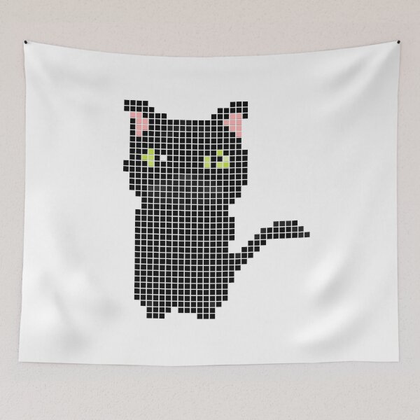 Item preview, Cat Lover Pixel Art designed and sold by Pixel4Art.
