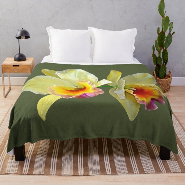Item preview, Pale Yellow Cattleya Orchids designed and sold by Susan Savad.