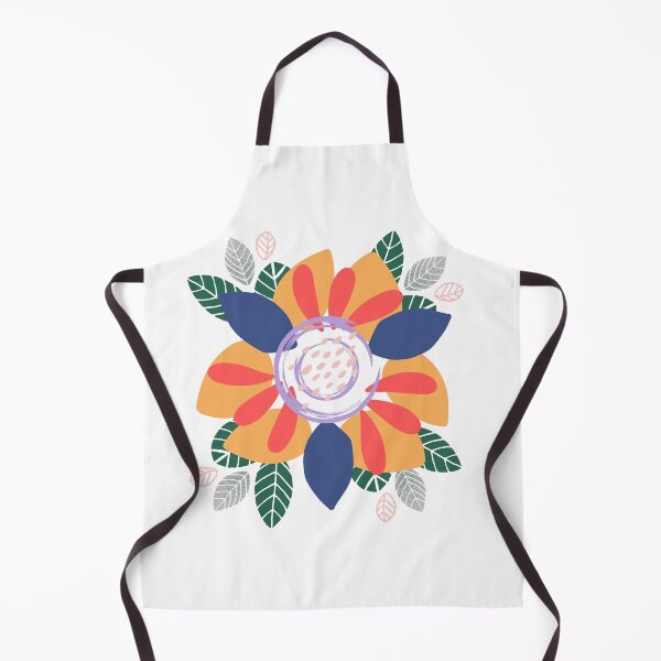 Item preview, Bold abstract flower with contrasting colors for women designed and sold by nmshashe.