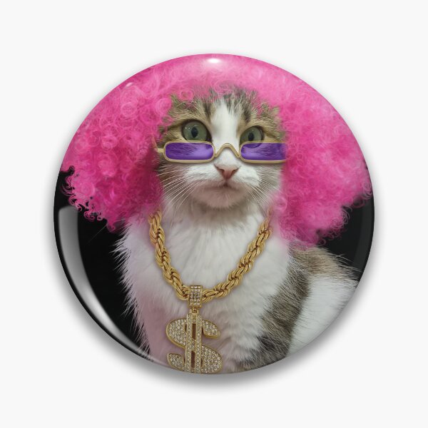 Item preview, Cat With Wig designed and sold by Kabira77.