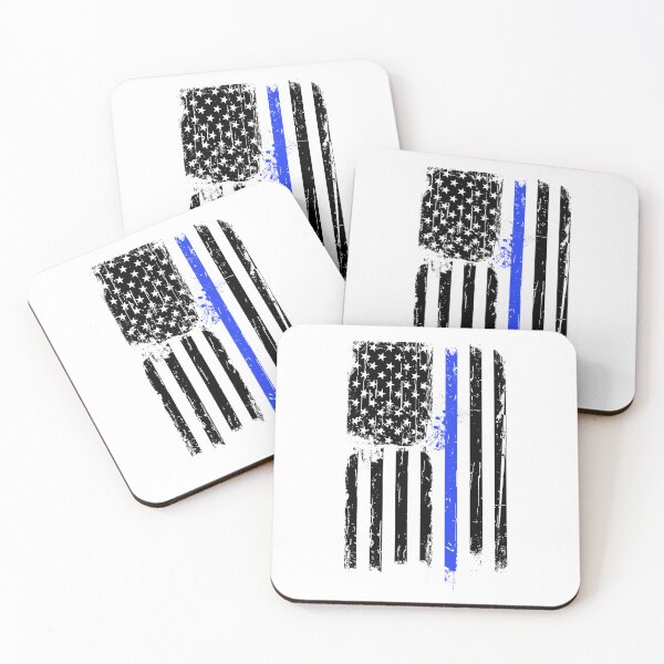 Item preview, American Flag Blue Line Vertical designed and sold by AndrewStep.