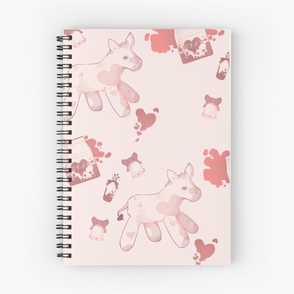 Item preview, Strawberry baby milk cow pattern :> designed and sold by TheAbleArcher.