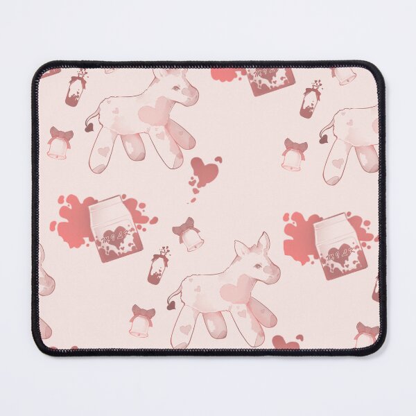 Item preview, Strawberry baby milk cow pattern :> designed and sold by TheAbleArcher.