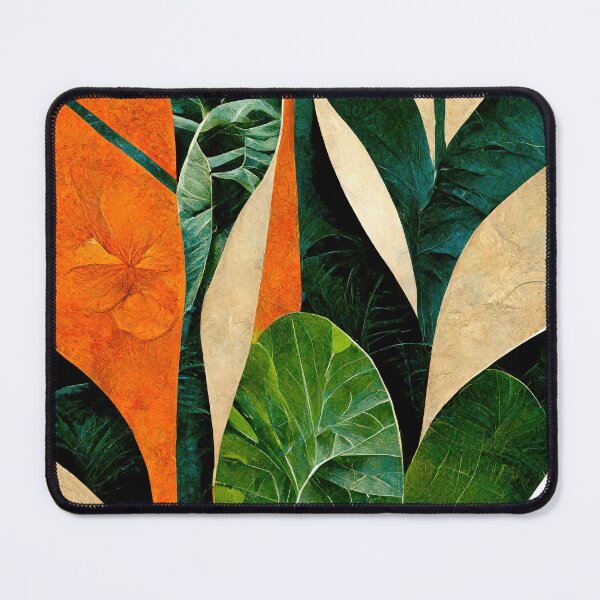 Item preview, Orange Green Amazon Jungle designed and sold by Michael Bollin.