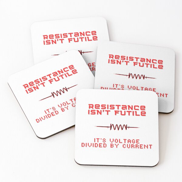 Item preview, Resistance Isn't Futile Red designed and sold by amandaline.
