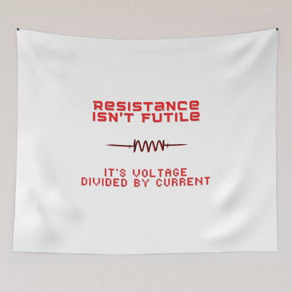Item preview, Resistance Isn't Futile Red designed and sold by amandaline.