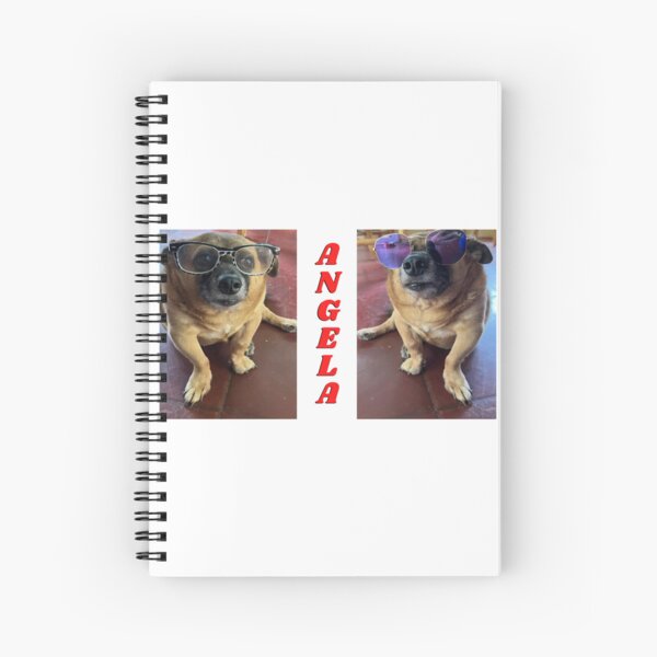 Angela Smart and Sassy Spiral Notebook